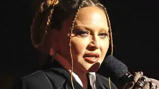 Madonna Looked Unrecognizable During Her Grammys Speech