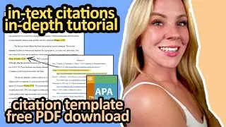 In-Text Citations Made Easy | APA 7th Style |