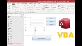 How to save all items listbox into table MS access database Using forms VBA