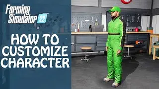 HOW TO CUSTIMIZE YOUR CHARACTER in Farming Simulator 2022 - New Option in FS22 | It's Pretty Cool