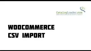 WooCommerce. Импорт товаров из прайса csv (excel)