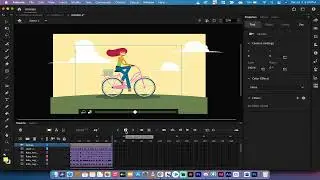 Adobe Animate - How to Animate Camera and Create Zoom Effect