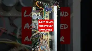 5.1 amplifier SERVICEING  low sound complaint