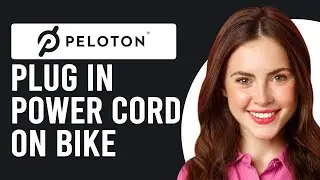 How To Plug In The Power Cord On A Peloton Bike (Where Do You Plug Peloton Power Cord?)