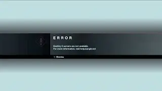 When Destiny 2 Servers R Down