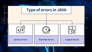 Types of Errors in Java