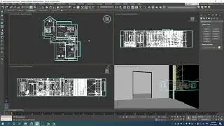 2021 01 26 из архикада в 3ds max часть 2 Открытие файла-шаблона в 3ds max и импорт в него модели.