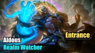 Aldous Realm Watcher Skin Collector Entrance (Upscale 4K) Mobile Legends