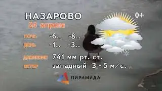 Окончание новостей, погода и начало передачи (СТС/Пирамида ТВ, г. Назарово, 23.04.2024 18:40)