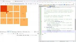 jQuery 14: Create a smooth animation effect when interacting with the grid items (Hover Event)