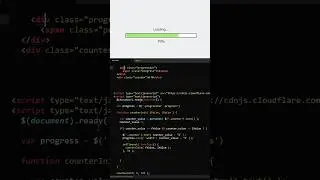 Animated Progress bar in css #progressbar #animation #laoder #webdesign #webdevelopment