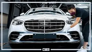 Mercedes MANUFACTURING Process 🚘 Car Factory Assembly Line