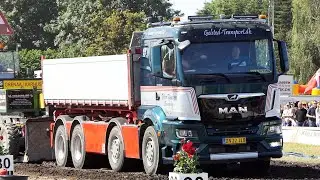 MAN TGS 33.510 6X4 vs Scania R730 at Truck Pulling