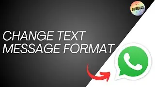 How To Change Text Message Format On WhatsApp | Change WhatsApp Font Style Change WhatsApp Text