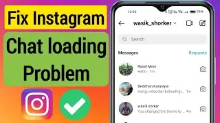 Direct Message Not Working Problem in Instagram | Instagram DM Not Loading || DM not showing