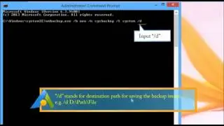 How to Use Command Line to Backup Windows System?