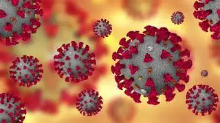 Free Coronavirus Title Video Background 1080p