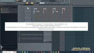 Playing with FL Studio 21 - Composing Music Patterns using Channel Rack - Music Pattern - 63