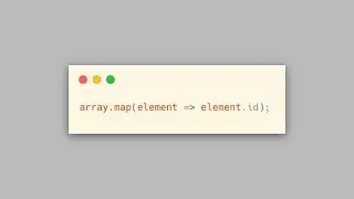 JavaScript ARRAY MAP FUNCTION 👨‍💻 