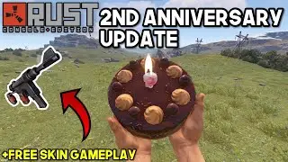 Rust Console Edition 2nd Anniversary UPDATE + Free Skin Gameplay!