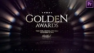 Golden Awards Promo Pack for Adobe Premiere Pro | MOGRT