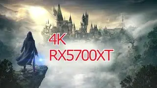 Hogwarts Legacy 4K High settings FSR 2 / RX5700XT