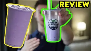 Freshly Squeezed Bubble Tea TARO SLUSH Review