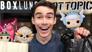 Anime Funko Pop Hunting At The Mall!  (Demon Slayer, Black Clover, Pokemon, My Hero Academia)