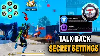 God Level Mobile Secret Settings | Auto Headshot Setting | Free Fire Talk Back Setting