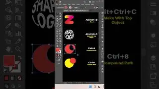 illustrator Keyboard Shortcuts #shorts
