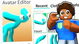 Making CYAN From RAINBOW FRIENDS CHAPTER 2 a Roblox Account!