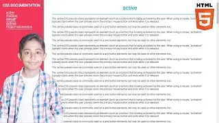 How To Build A Technical Documentation Page Using Html Only ( No Css Used ) Html Tutorials