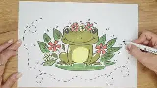 Как нарисовать лягушку Нарисуй-ка!