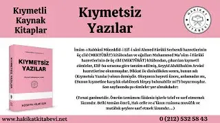 Kıymetsiz Yazılar kitabı | Hakikat kitabevi