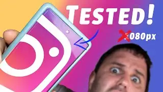 TESTED: Best Settings for PHOTOS for Instagram