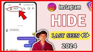 How to Hide last seen in insatagram || instagram me last seen kaise chhupaye || instagram online