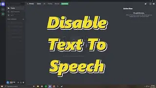 How to Disable Text-To-Speech in Discord