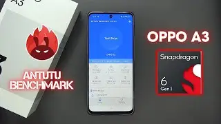 Oppo A3 AnTuTu Benchmark test | Snapdragon 6s Gen 1