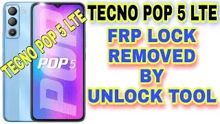 TECNO POP 5 LTE FRP BYPASS BY UNLOCK TOOL ALL SPD FRP REMOVE BY UNLOCK TOOL.