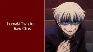 Inumaki Toge Twixtor + Raw Clips