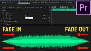 How to Fade Audio In and Out in Premiere Pro CC 2019 - 2021