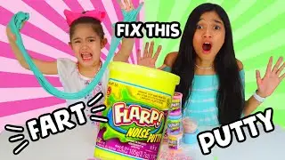 FIX THIS STORE BOUGHT SLIME PUTTY!!!!