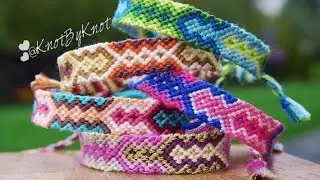 DIY How to make an Aztec style friendship bracelet Step by Step tutorial | boho | Creative Twins