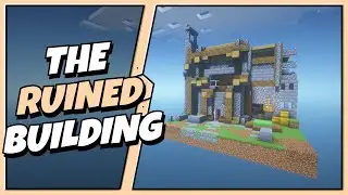 Minecraft: How To Build The Abandoned Mini-Game Lobby - Episode 3 - The Broken Building