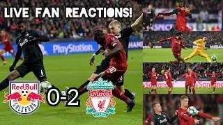 FC Red Bull Salzburg 0-2 Liverpool FC, UEFA Champions League , Group E , LIVE Fan Reactions