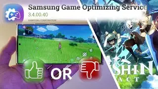 Genshin Impact on Galaxy Note 20 Ultra Exynos - Disabling Game Optimizing Service - BETTER or WORSE?