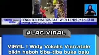 Vokalis Wanita Buka Baju | Konser Palu 