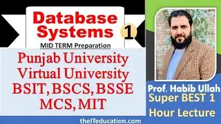 Database Management System DBMS Part 1 - CS403 - CC215 Punjab University Database System