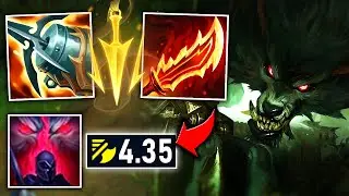 I BROKE THE ATTACK SPEED RECORD WITH THIS WARWICK BUILD (4.35 ATTACK SPEED)