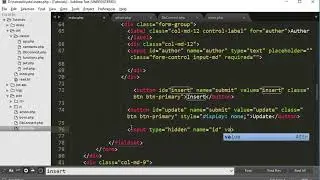 CRUD using PDO in PHP: Update Data
